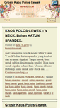 Mobile Screenshot of kaospoloscewek.com
